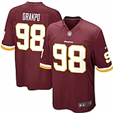Nike Men & Women & Youth Redskins #98 Orakpo Red Team Color Game Jersey,baseball caps,new era cap wholesale,wholesale hats